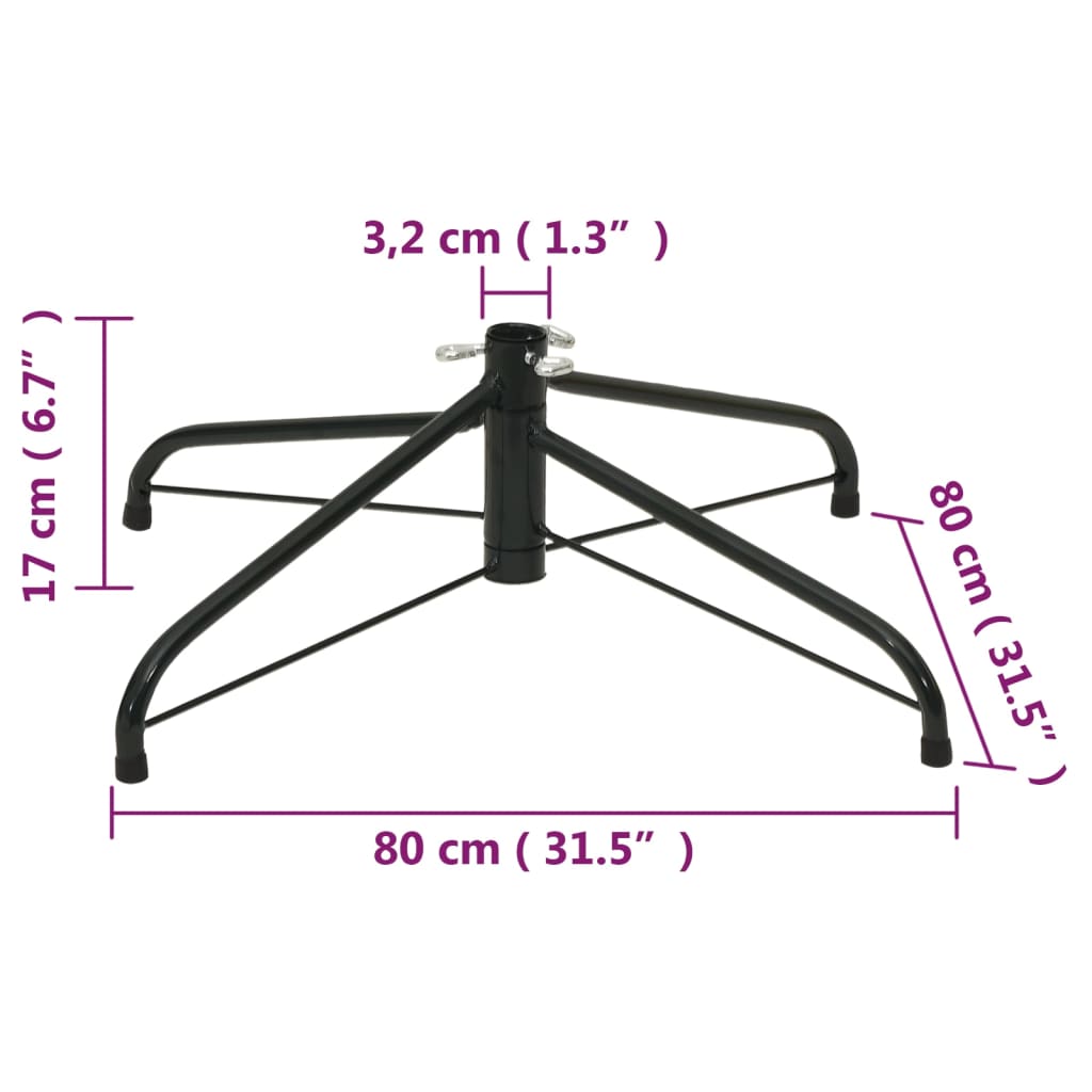 Christmas Tree Stand 80x80x17 cm