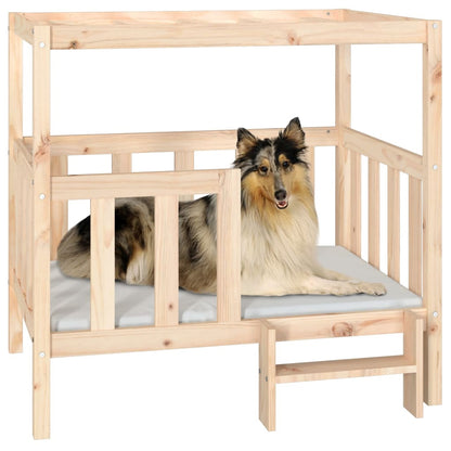 Dog Bed 105.5x83.5x100 cm Solid Wood Pine