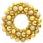 Christmas Wreath Gold 45 cm Polystyrene