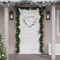 Christmas Balls Garland White and Grey 175 cm Polystyrene