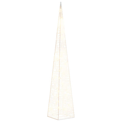 Christmas Light Cone 30 LEDs Warm White 60 cm Acrylic