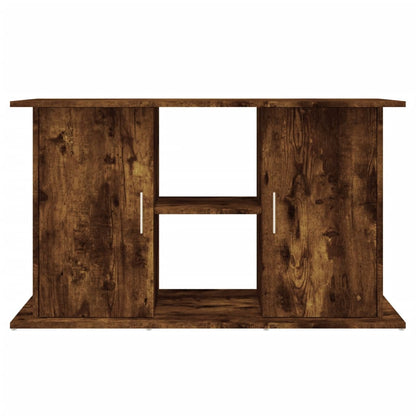 Aquarium Stand Smoked Oak 101x41x58 cm Engineered Wood