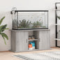 Aquarium Stand Grey Sonoma 121x41x58 cm Engineered Wood