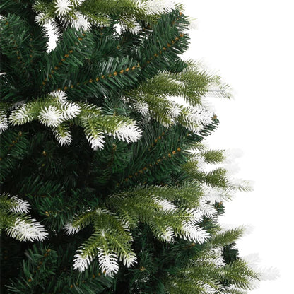 Artificial Hinged Christmas Tree with Flocked Snow 150 cm