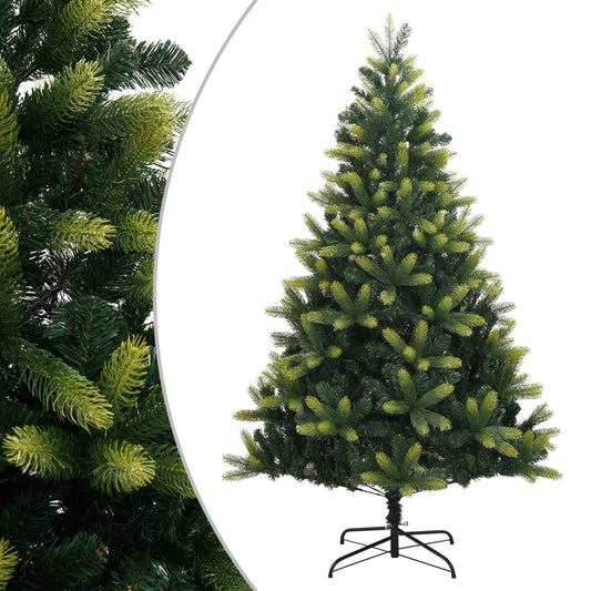 Artificial Hinged Christmas Tree with Stand 210 cm