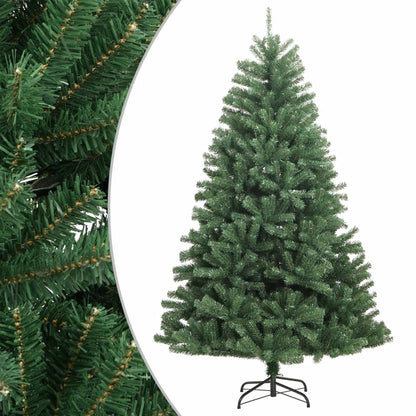 Artificial Hinged Christmas Tree with Stand Green 180 cm