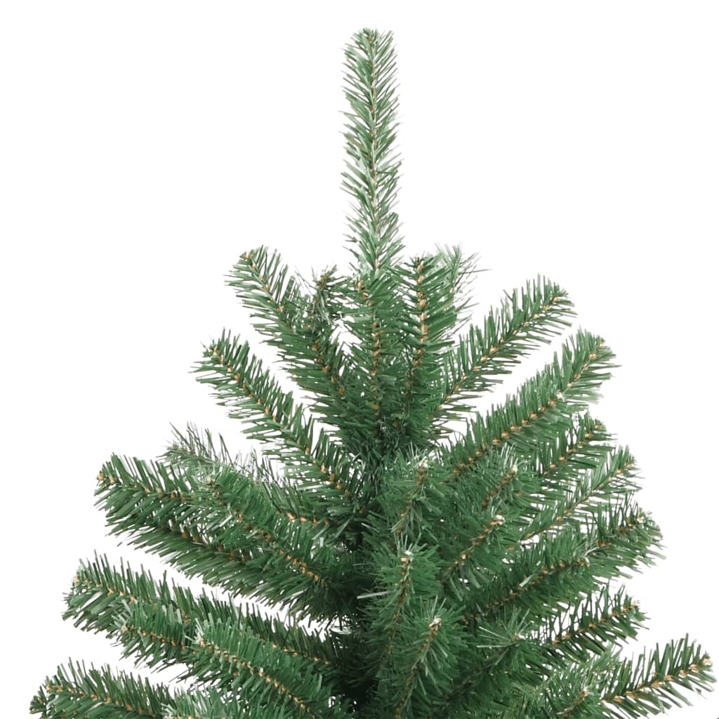 Artificial Hinged Christmas Tree with Stand Green 180 cm