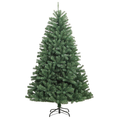 Artificial Hinged Christmas Tree with Stand Green 210 cm