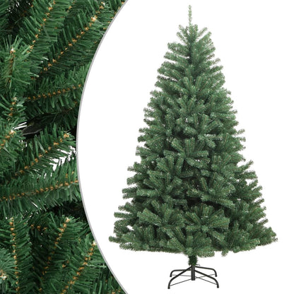 Artificial Hinged Christmas Tree with Stand Green 240 cm