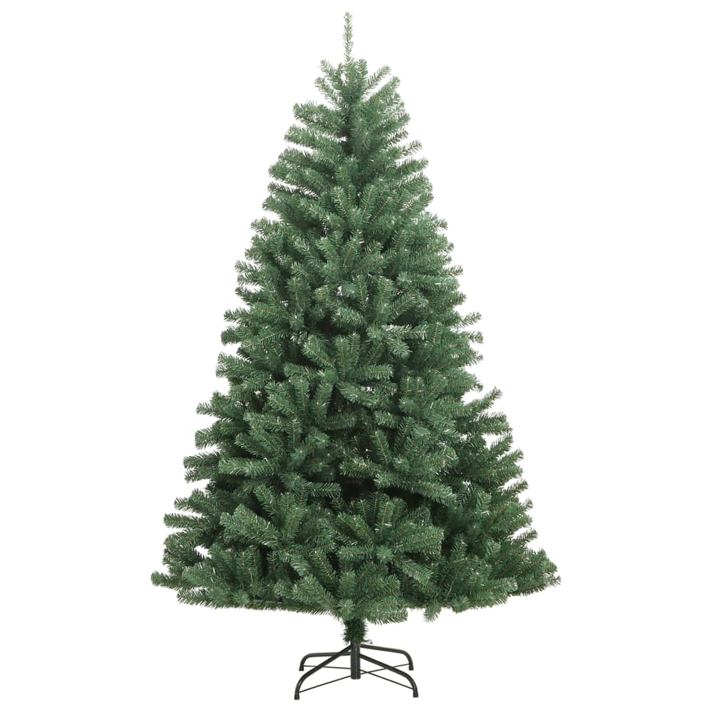 Artificial Hinged Christmas Tree with Stand Green 270 cm