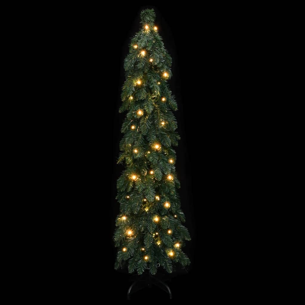 Artificial Pre-lit Christmas Tree with 80 LEDs 150 cm