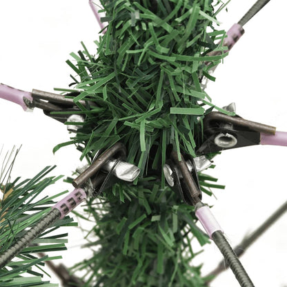 Artificial Hinged Christmas Tree with Cones and Berries 180 cm