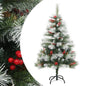 Artificial Hinged Christmas Tree with Cones and Berries 150 cm