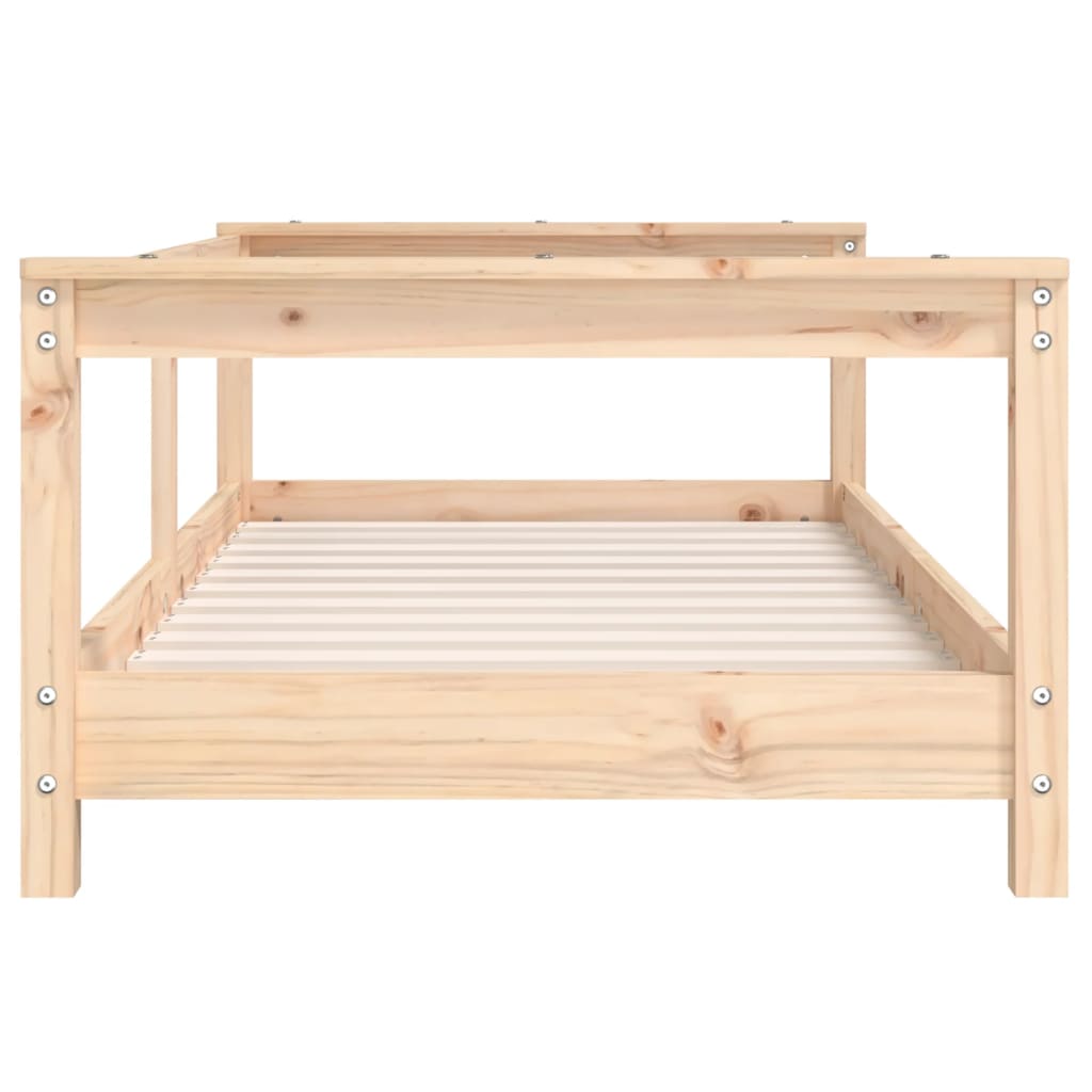 Kids Bed Frame 70x140 cm Solid Wood Pine