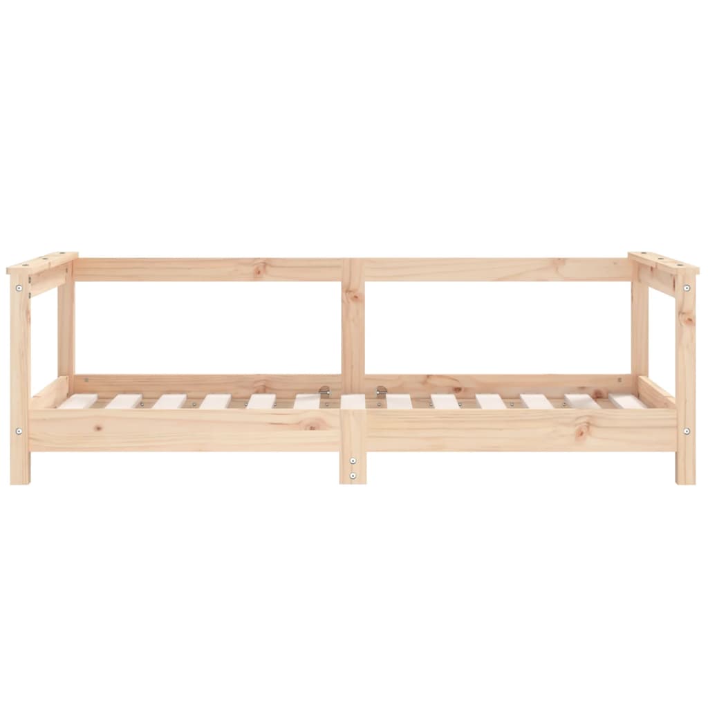 Kids Bed Frame 70x140 cm Solid Wood Pine