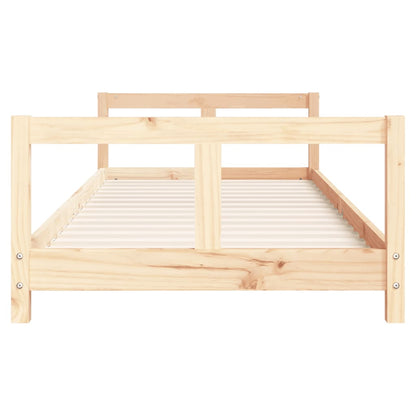 Kids Bed Frame 80x200 cm Solid Wood Pine