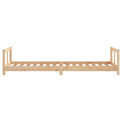 Kids Bed Frame 80x200 cm Solid Wood Pine