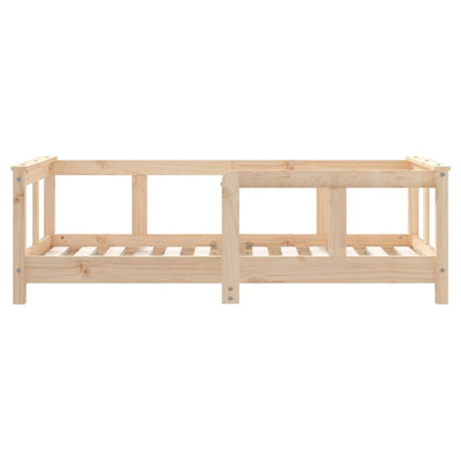 Kids Bed Frame 70x140 cm Solid Wood Pine