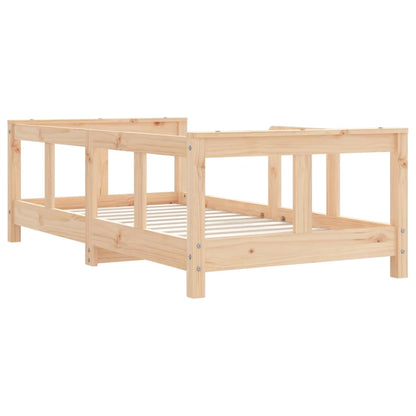 Kids Bed Frame 70x140 cm Solid Wood Pine