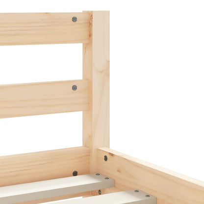 Kids Bed Frame with Drawers 90x200 cm Solid Wood Pine