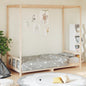 Kids Bed Frame 90x200 cm Solid Wood Pine