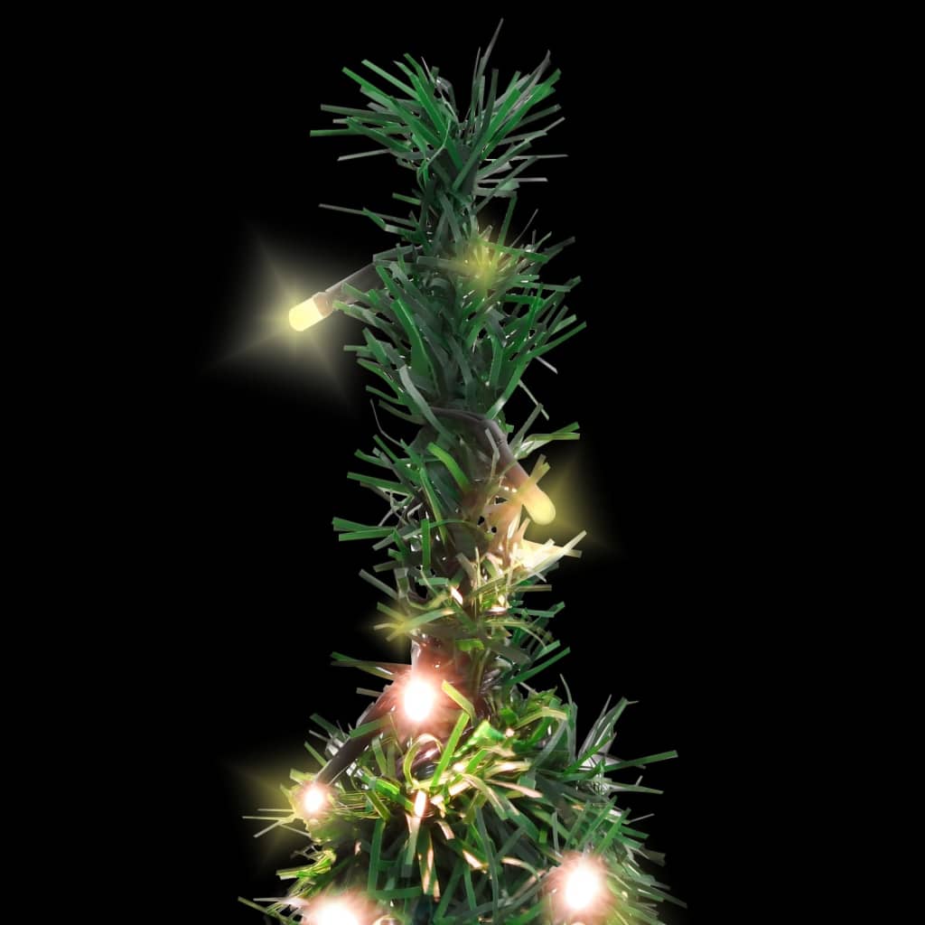 Artificial Christmas Tree Pop-up 50 LEDs Green 120 cm