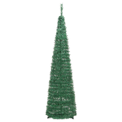 Artificial Christmas Tree Pop-up 50 LEDs Green 120 cm