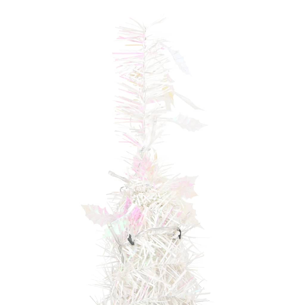 Artificial Christmas Tree Pop-up 100 LEDs White 150 cm