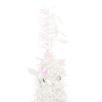 Artificial Christmas Tree Pop-up 100 LEDs White 150 cm