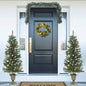 4 Piece Christmas Door Decoration Set PVC