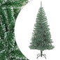 Artificial Christmas Tree with Flocked Snow Green 180 cm