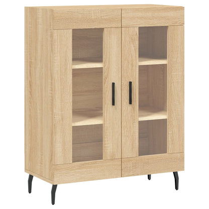 Highboard Sonoma Oak 69.5x34x180 cm Engineered Wood