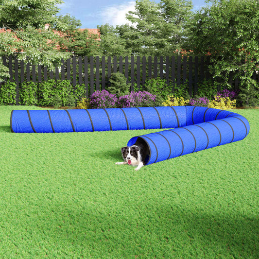 Dog Tunnel Blue Ø 55x1000 cm Polyester