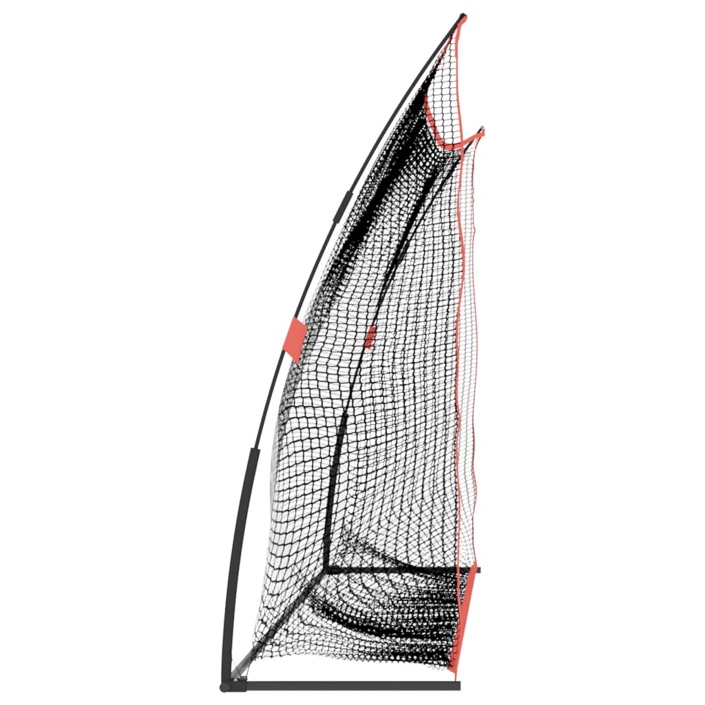 Golf Practice Net Black and Red 305x91x213 cm Polyester