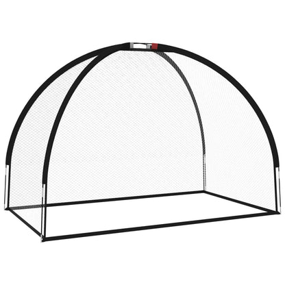 Golf Practice Net Black 300x150x210 cm Polyester