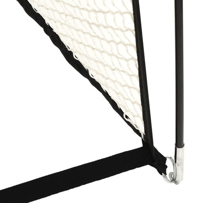 Golf Practice Net Black 300x150x210 cm Polyester