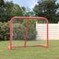 Hockey Goal Red and White 183x71x122 cm Polyester