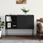 Sideboard Black 100x40x79.5 cm Engineered Wood