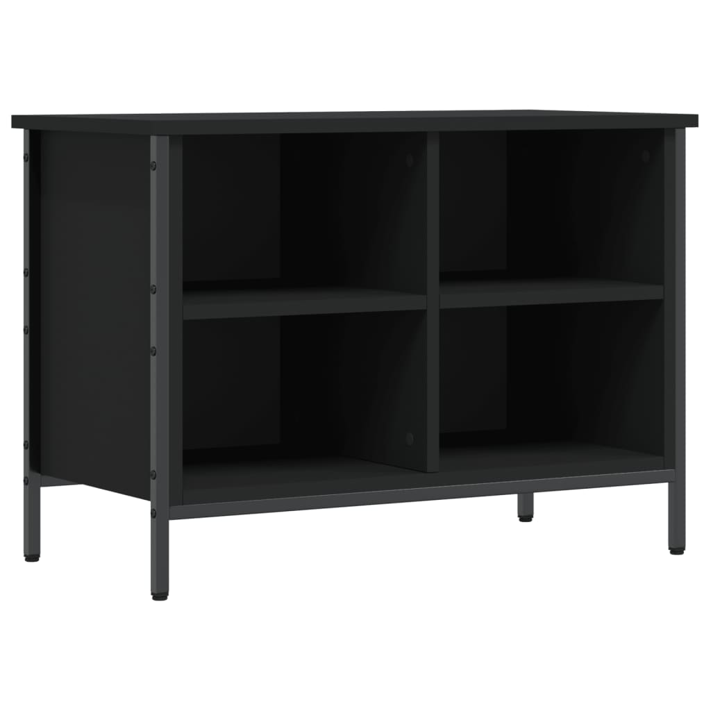 Shoe Cabinet Black 69x35x50 cm Engineered Wood