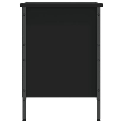 Shoe Cabinet Black 69x35x50 cm Engineered Wood