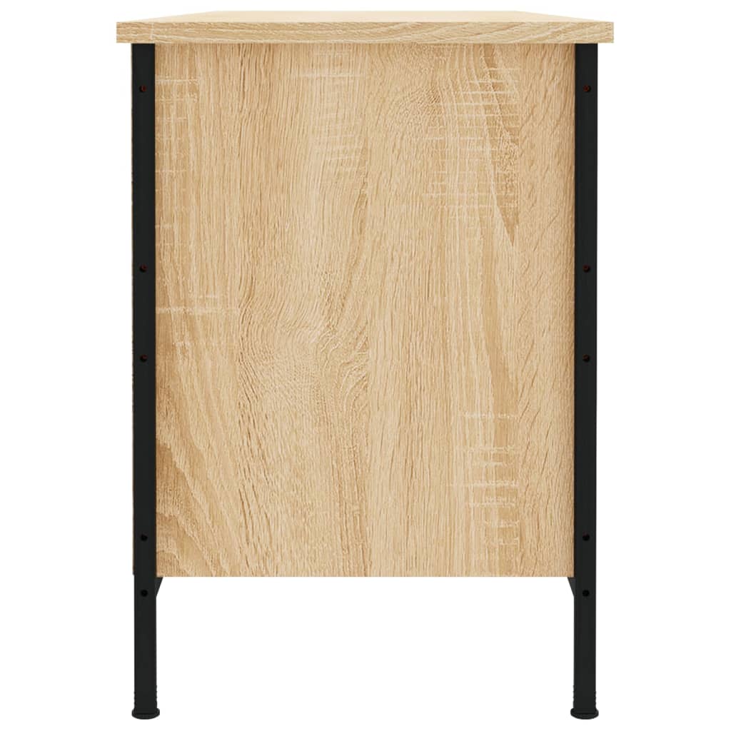 Shoe Cabinet Sonoma Oak 100x35x50 cm Engineered Wood