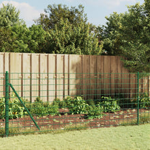 Load image into Gallery viewer, Wire Mesh Fence with Spike Anchors Green 0.8x10 m
