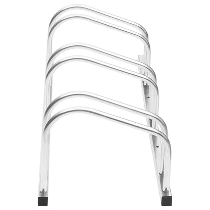 Bike Rack for 3 Bikes Galvanised Steel