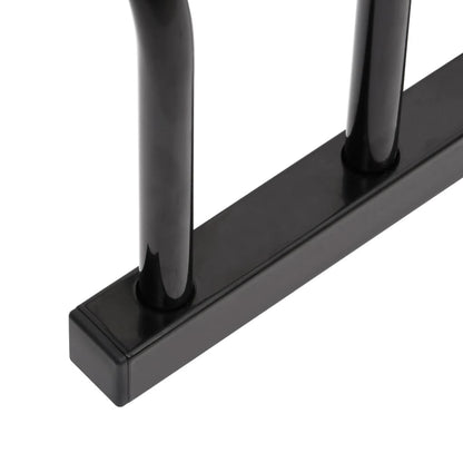 Bike Rack for 3 Bikes Black Steel