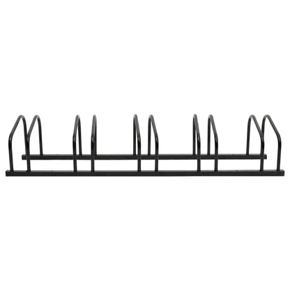 Bike Rack for 5 Bikes Black Steel