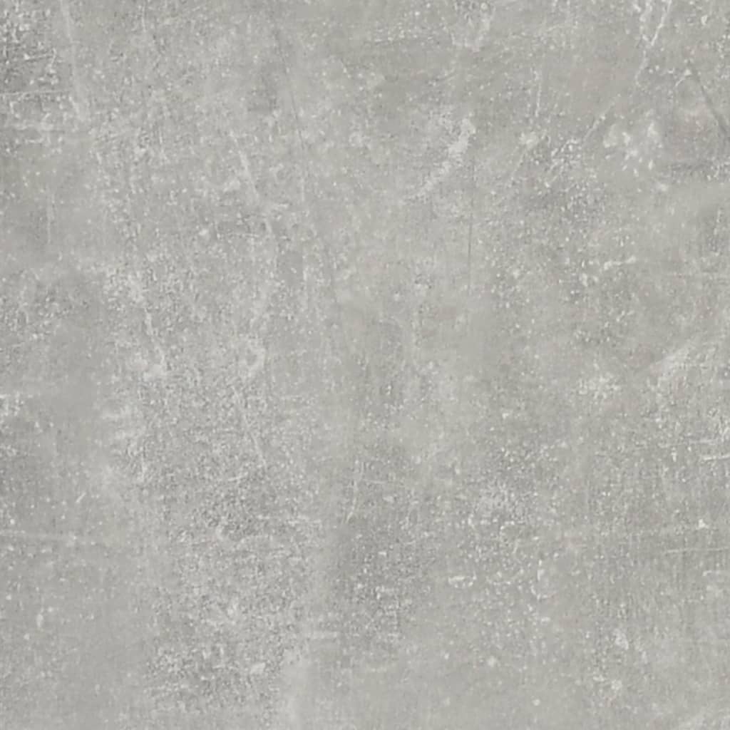 Sideboard Concrete Grey 102x35x55 cm Engineered Wood