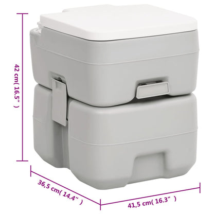 Portable Camping Toilet and Water Tank Set