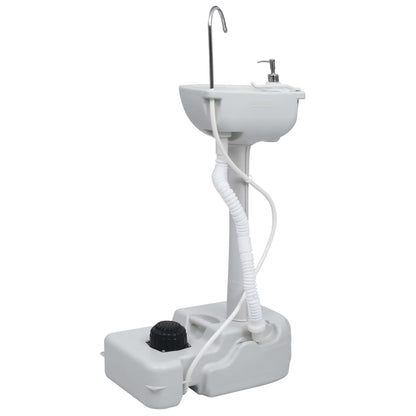 Portable Camping Toilet and Handwash Stand Set