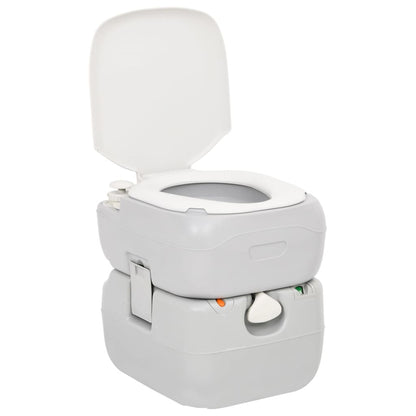 Portable Camping Toilet and Handwash Stand Set