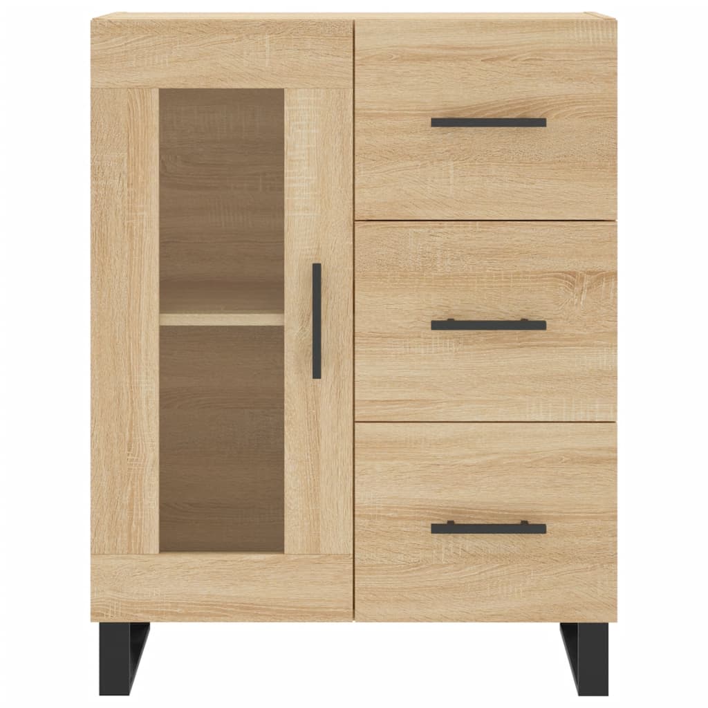 Sideboard Sonoma Oak 69.5x34x90 cm Engineered Wood